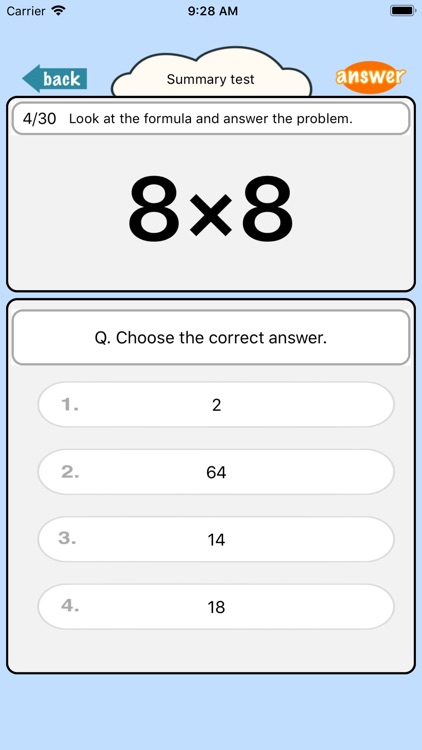 Math -The multiplication table screenshot-4
