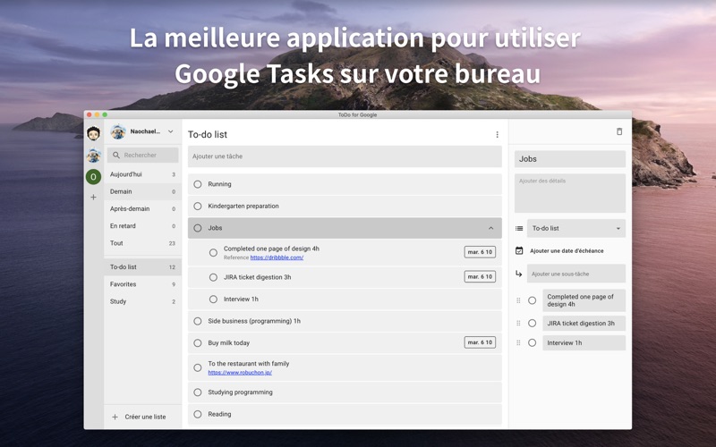 Screenshot #2 pour Google Tasks Client - To-Do