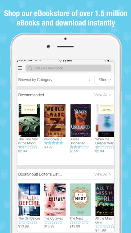 BookShout: Read eBooks & Track Your Reading Goals