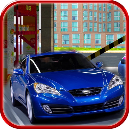 Drivethrough supermarket car – City mall simulator Icon