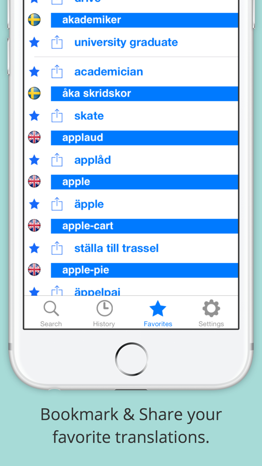 #2. Offline English Swedish Dictionary: Engelsk Ordbok (iOS) 由: Takoomi Ltd