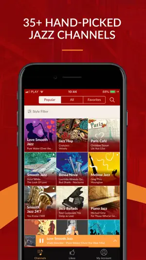 JAZZ RADIO - Enjoy Great Music screenshot 1