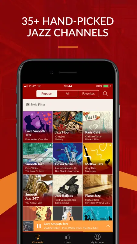 Jazz Radio - Enjoy Great Music screenshot 1 of 5