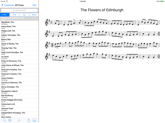 Screenshot #4 pour Tunebook
