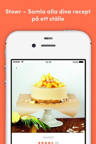 Stowr - Samla alla recept screenshot 2
