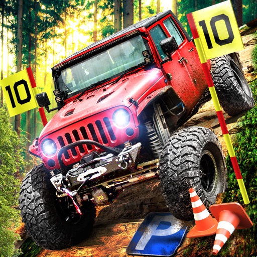4x4 Dirt Track Trials Forest Driving Parking Sim