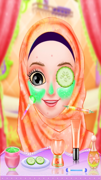 hijab makeover - hijab fashion salon