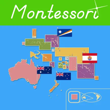 Oceania - Montessori Geography Cheats