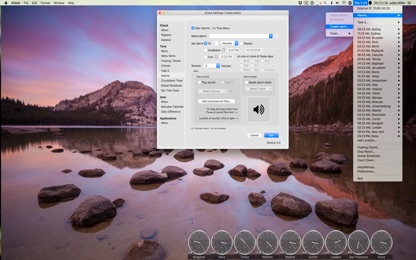 iClock S-Clocks/Chimes/Alarms screenshot 2