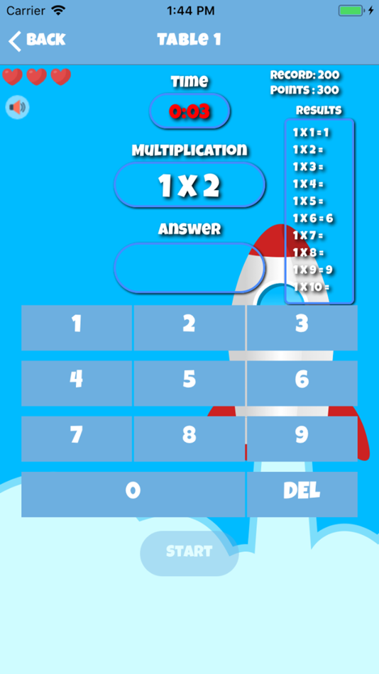 #4. Multiplication Table-Math Game (iOS) Podle: Rodrigo Santos