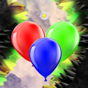 magic color balloon fly adventure game for kids