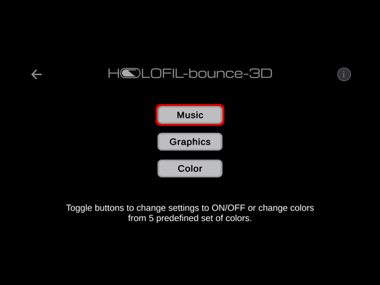 Holofil Bounce 3D X iPad screenshot 4 - Games app