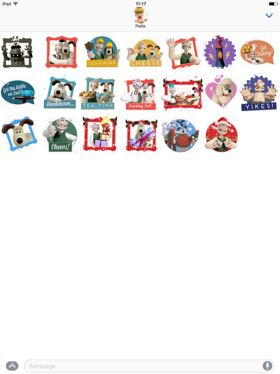 Wallace and Gromit Stickersのおすすめ画像1