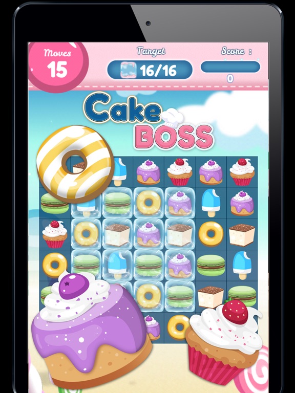 Cake Boss – Match Three Candy Jelly Puzzlerのおすすめ画像2