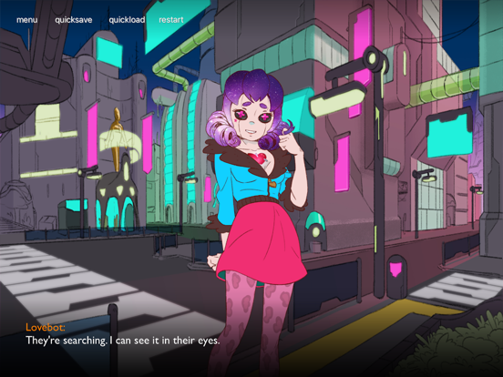 Screenshot #5 pour Crystal Chameleon Visual Novel