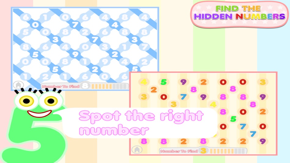 #3. Find The Hidden Numbers - Learning Game For Kids (iOS) 由: Simon Turner