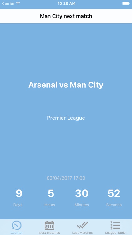 Man City Next Match