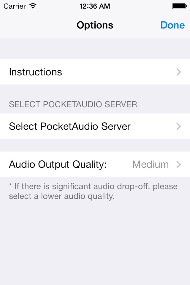 PocketAudio (Microphone) screenshot 2