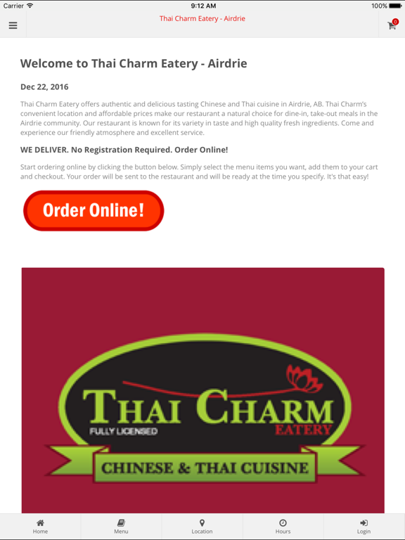 Screenshot #4 pour Thai Charm Eatery - Airdrie