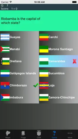 Game screenshot Ecuador Province Maps, Flags and Capitals hack
