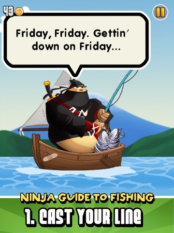 Ninja Fishing screenshot 2