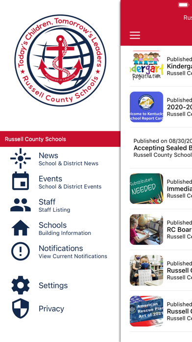 Russell County Schools Screenshot
