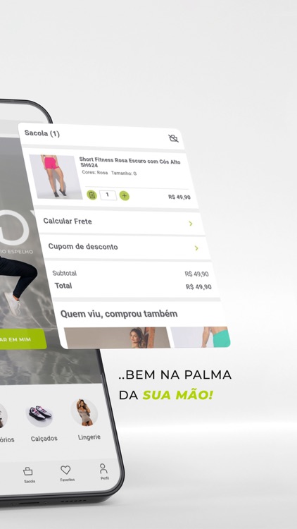 Bermuda Honey Be Fitness Tec - Feminina