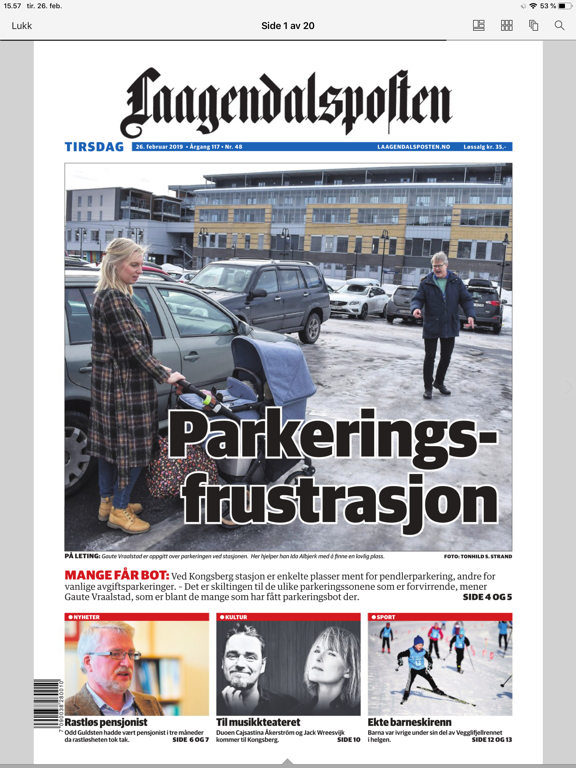 Screenshot #5 pour Laagendalsposten eAvis