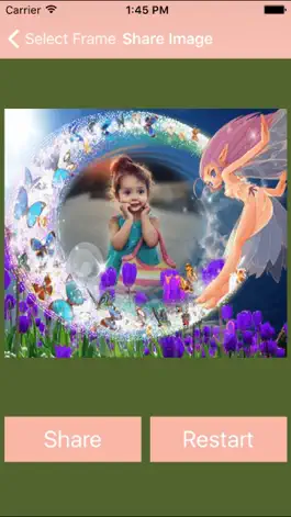 Game screenshot Cute Butterfly  Photo Frame And Pic Collage hack