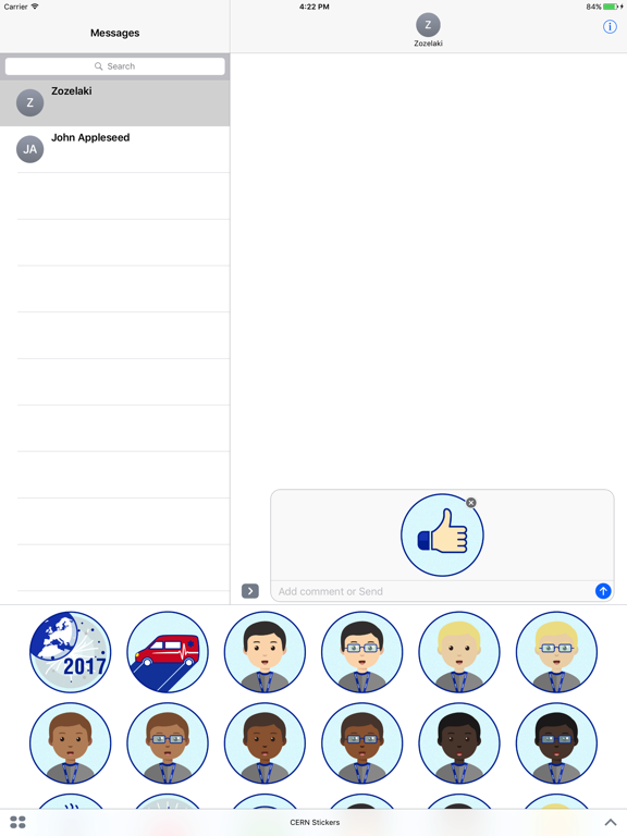 Screenshot #5 pour CERN Stickers