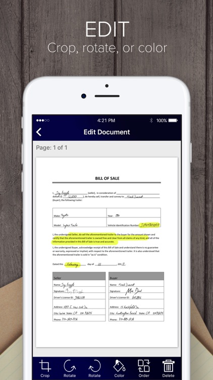Scan & Sign PDF Creator