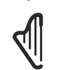 Vonda Darr - Pocket Harp Pedals アートワーク