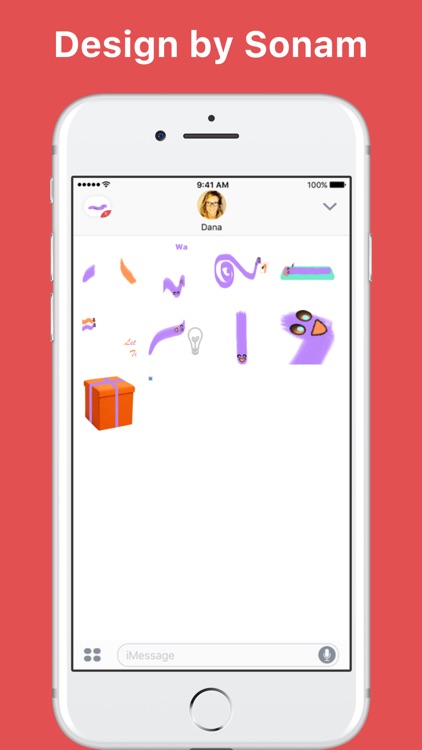 Mr. and Miss. Ribbon stickers by Sonam