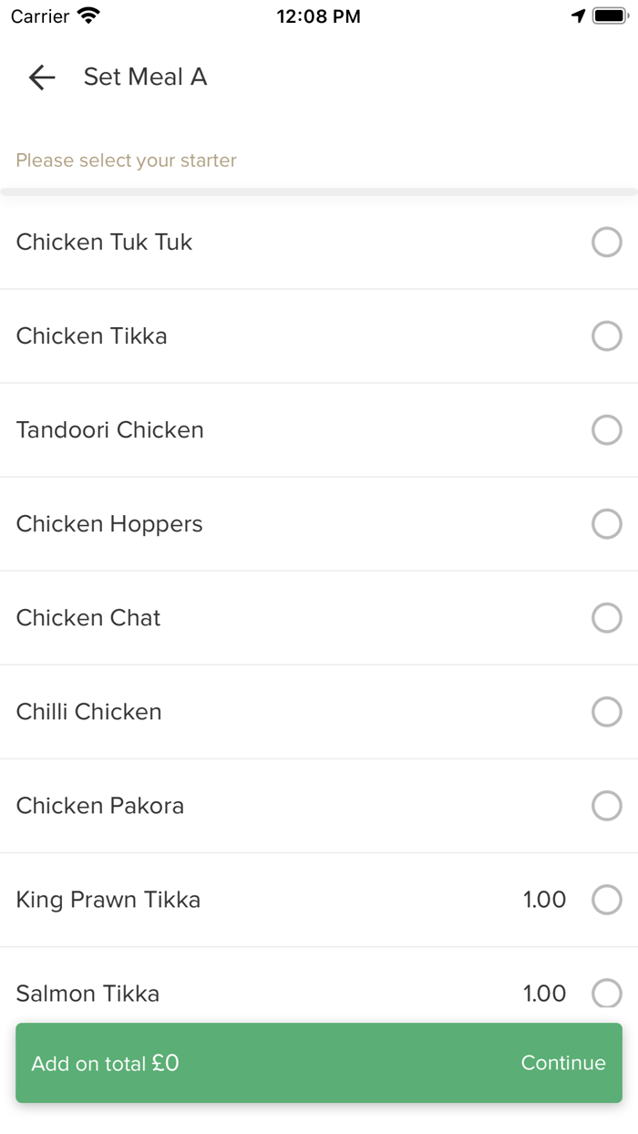 Tuk Tuk Indian TakeawayBamber