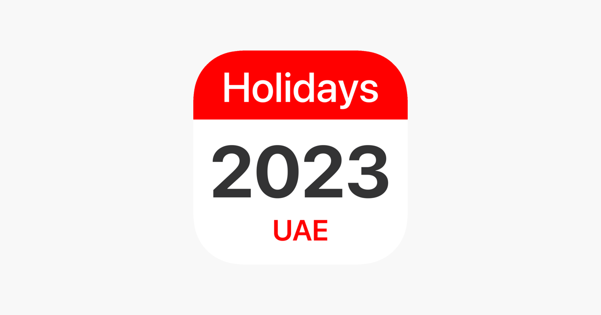 ‎uae Public Holidays 2023 On The App Store