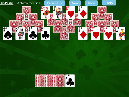 Screenshot #5 pour TriPeaks Solitaire.