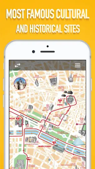 Paris Metro Map. iPhone Ekran Görüntüsü 9