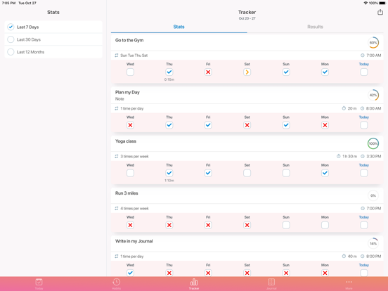 Screenshot #6 pour Habit Tracker - Daily Routine