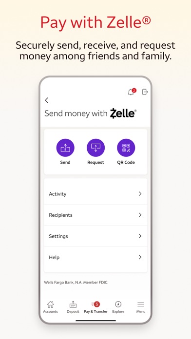 تطبيق Wells Fargo Mobile8 تطبيق Wells Fargo Mobile 8