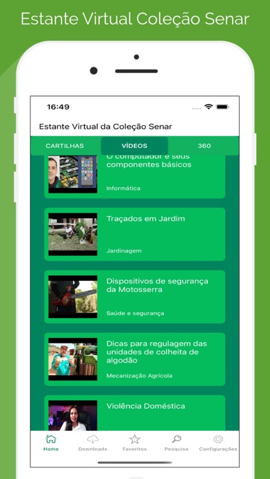 Estante Virtual Coleção Senar Screenshot