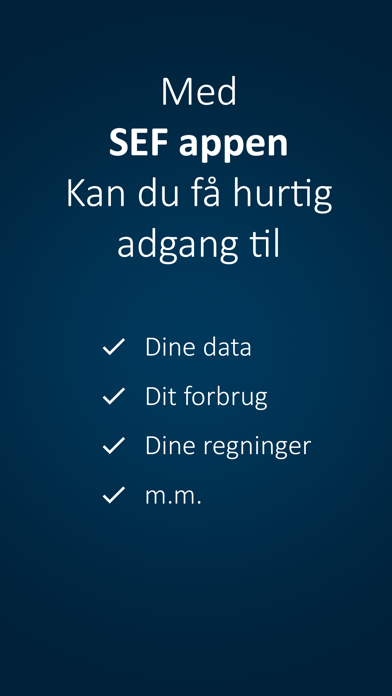 Screenshot #1 pour Mit SEF – SEF Energi A/S