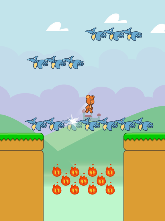 Bear Dash: Dinosaurs Attack iPad screenshot