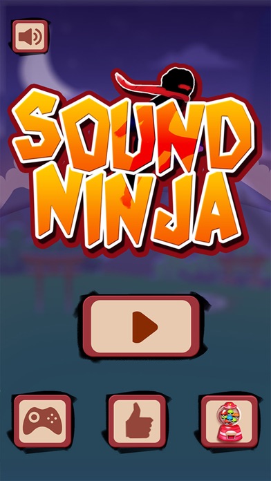 Screenshot #1 pour Ne vous arrêtez pas! Sound Ninja - jeu de voix