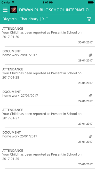 App screenshot