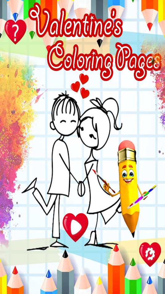 kiss Coloring Book : love your princess - Color me - 1.0.1 - (iOS)