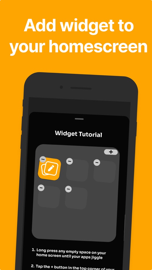 #8. Drawing Widget - Note Widgets (iOS) Podle: APPWINGS Ltd