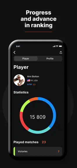 Game screenshot Tennisist: tennis players app apk