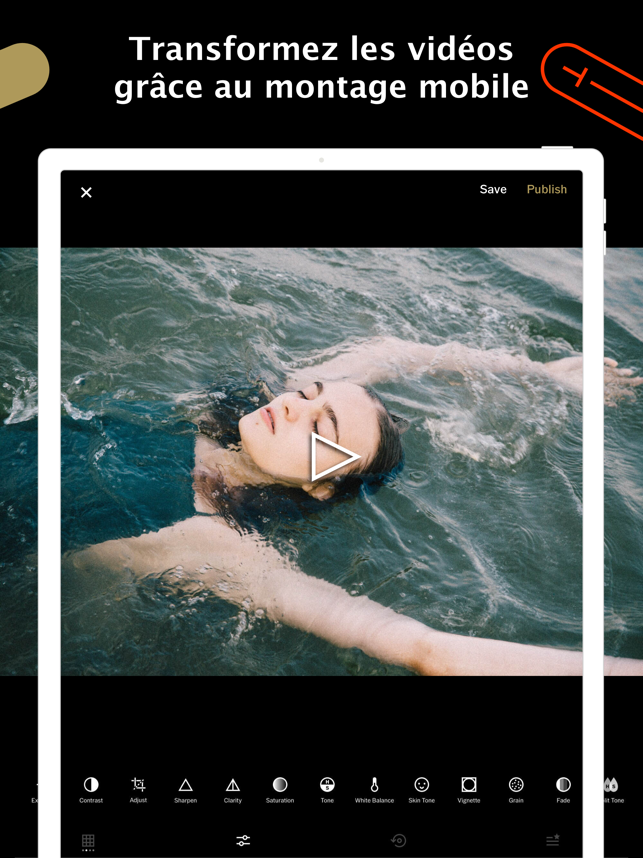 ‎VSCO: Photo & Video Editor Capture d'écran