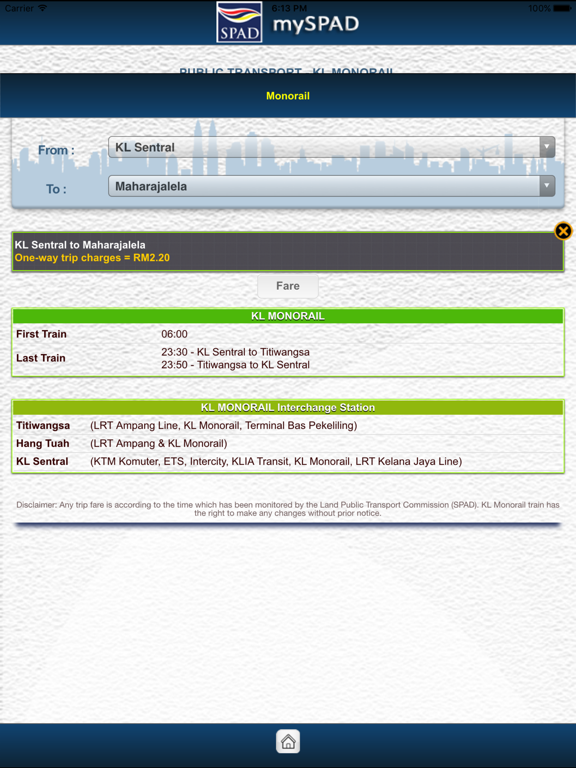 mySPAD iPad screenshot