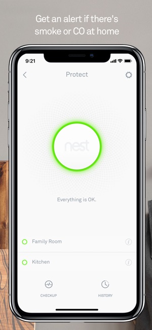 nest thermostat app